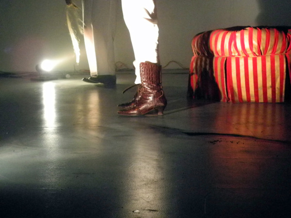 PERFORMANCE: Nothing to Stand On, 2011 (after performance)
